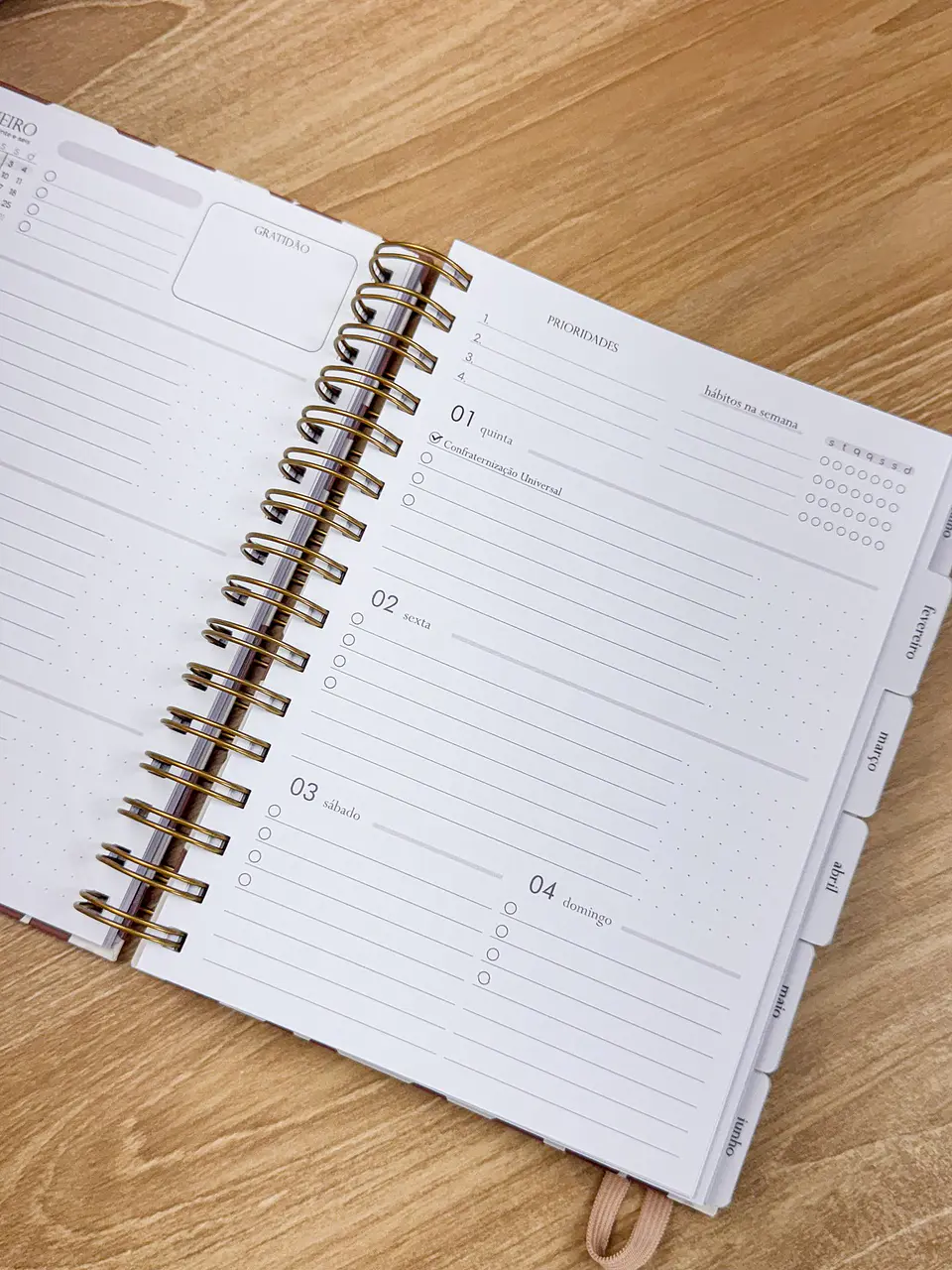 Arquivo Planner A5 Neutro 2026 12