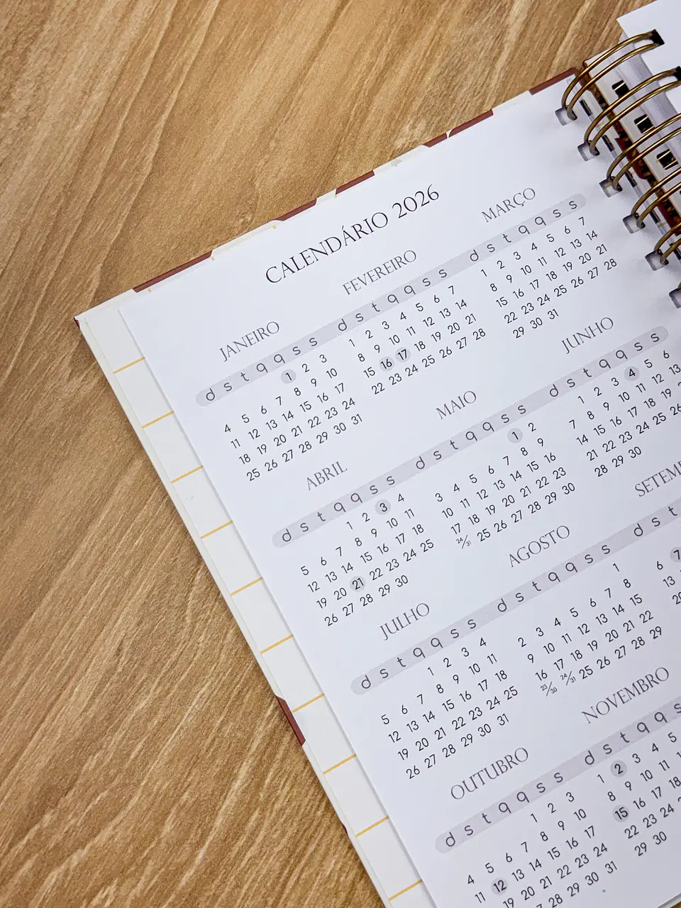 Arquivo Planner A5 Neutro 2026 18