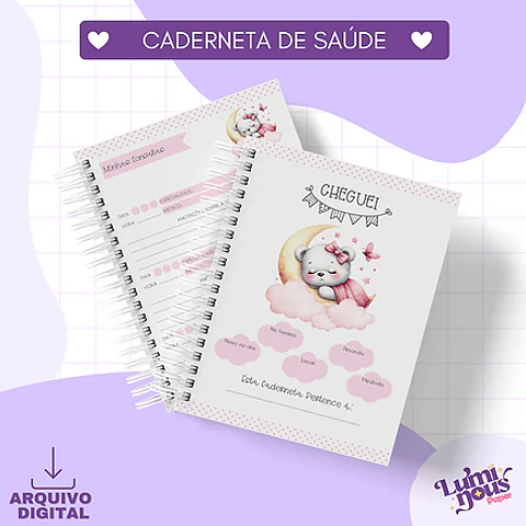 Arquivo Digital - Caderneta de Saúde Ursinha (menina)