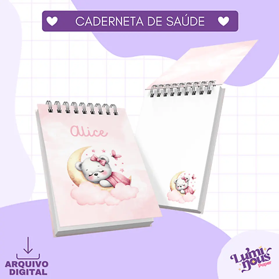 Arquivo Digital - Caderneta de Saúde Ursinha (menina) 4