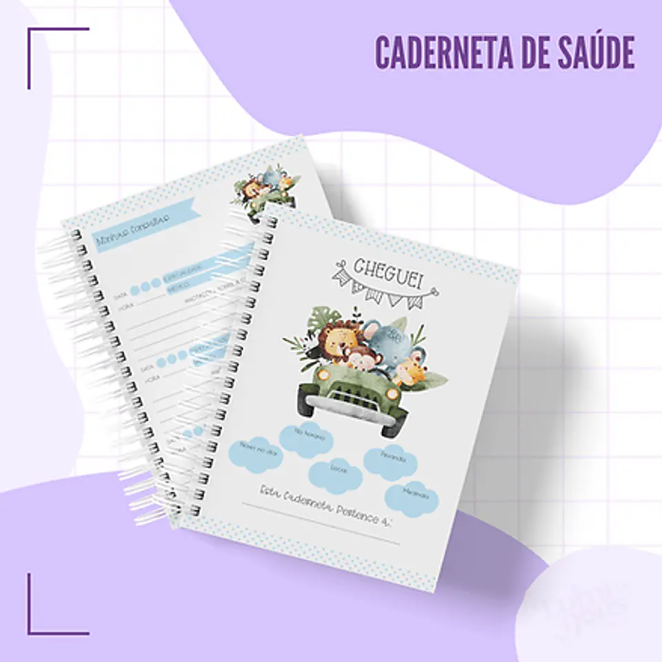 Arquivo Digital - Caderneta de Saúde Safari (menino) 3