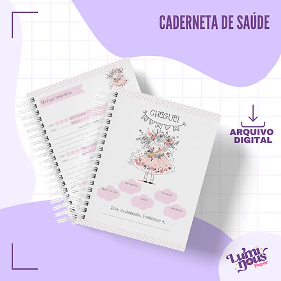Arquivo Digital - Caderneta de Saúde Menininha (menina) 3