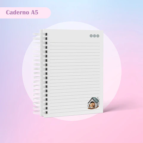 Arquivo Digital - Caderno Pautado Sleep Dog 02