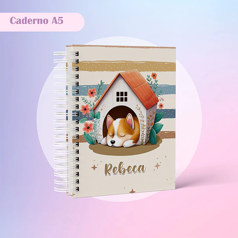 Arquivo Digital - Caderno Pautado Sleep Dog 01