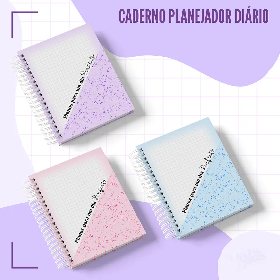 Arquivo Caderno A5 Planejador Diário 1