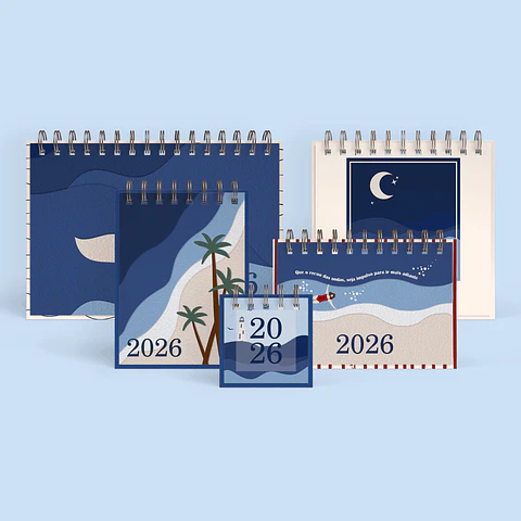 Arquivo Digital Calendário Coleção Mar 2026