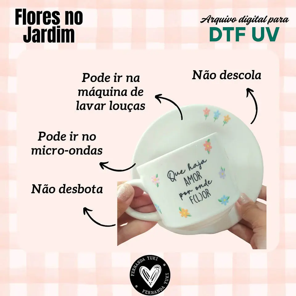 Arquivo DTF UV Flores do Jardim 3