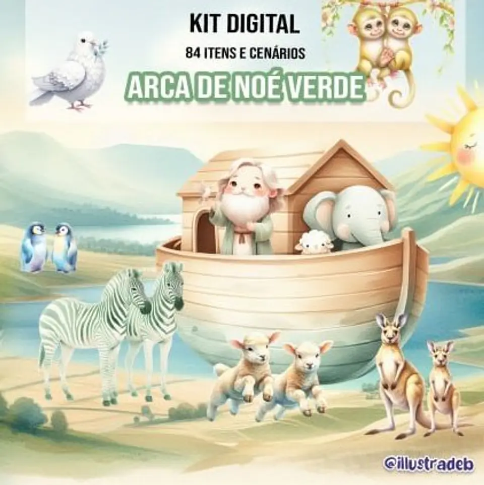 Kit Digital Arca de Noé Verde 1