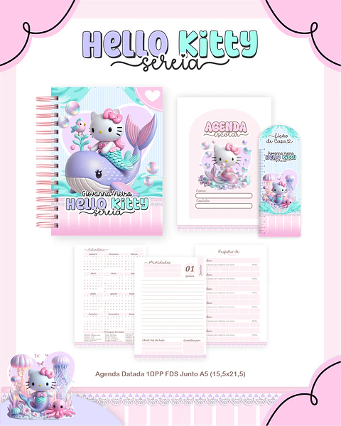 Arquivo Hello Kitty Sereia – Escolar 2026