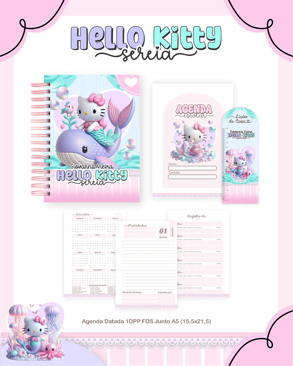 Arquivo Hello Kitty Sereia – Escolar 2026 2