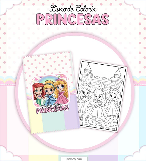 Arquivo Livro de Colorir Princesas