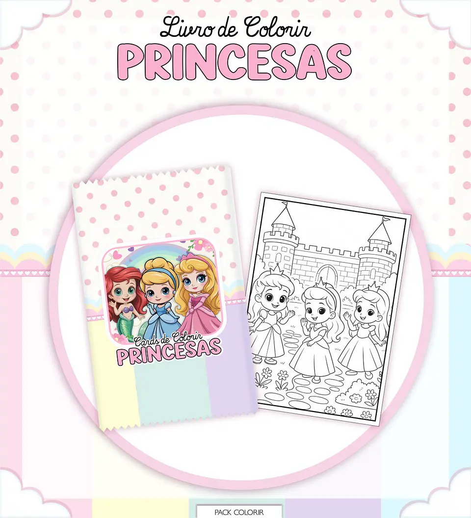 Arquivo Livro de Colorir Princesas 2