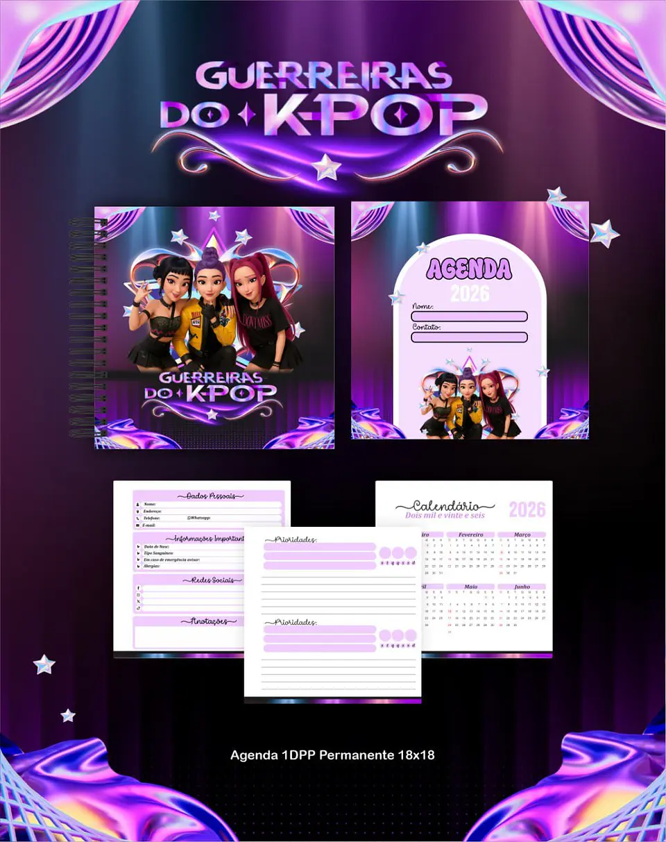 Arquivo BOX Guerreiras do K-Pop – Escolar 2026 1