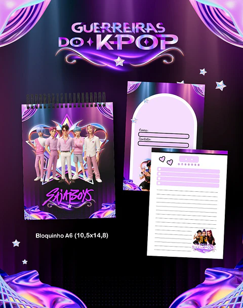 Arquivo BOX Guerreiras do K-Pop – Escolar 2026
