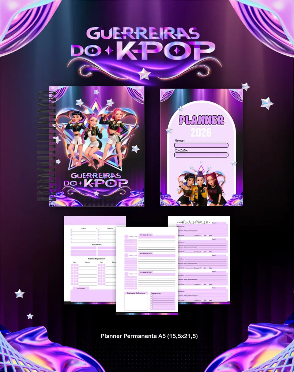 Arquivo BOX Guerreiras do K-Pop – Escolar 2026 3