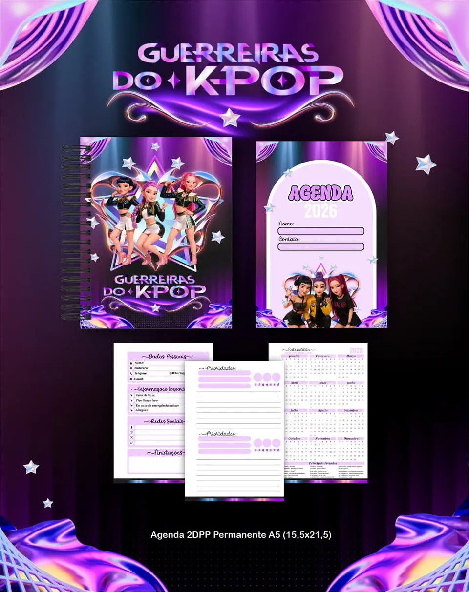 Arquivo BOX Guerreiras do K-Pop – Escolar 2026 4