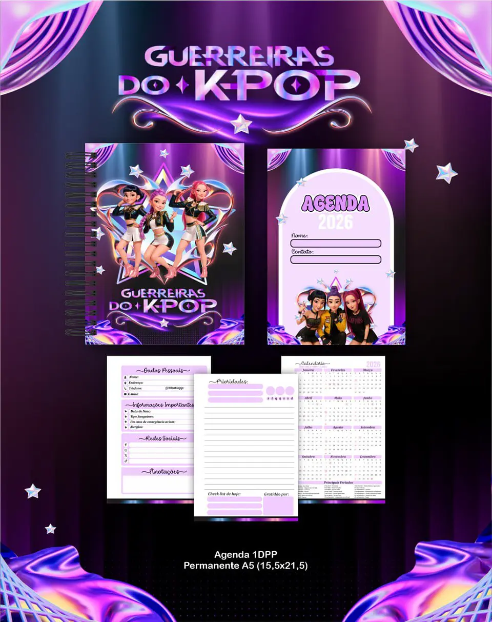 Arquivo BOX Guerreiras do K-Pop – Escolar 2026 6
