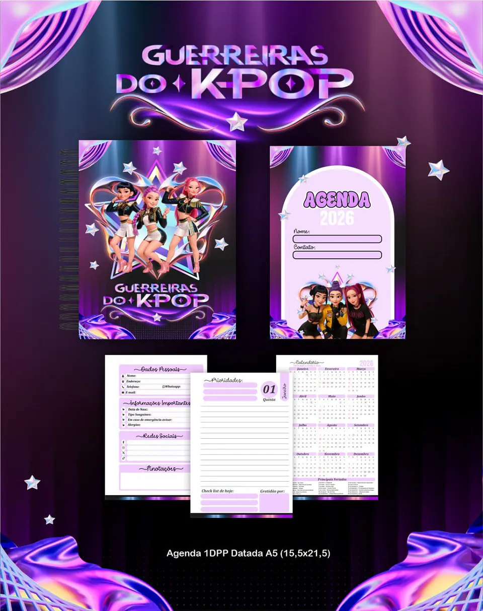 Arquivo BOX Guerreiras do K-Pop – Escolar 2026 7