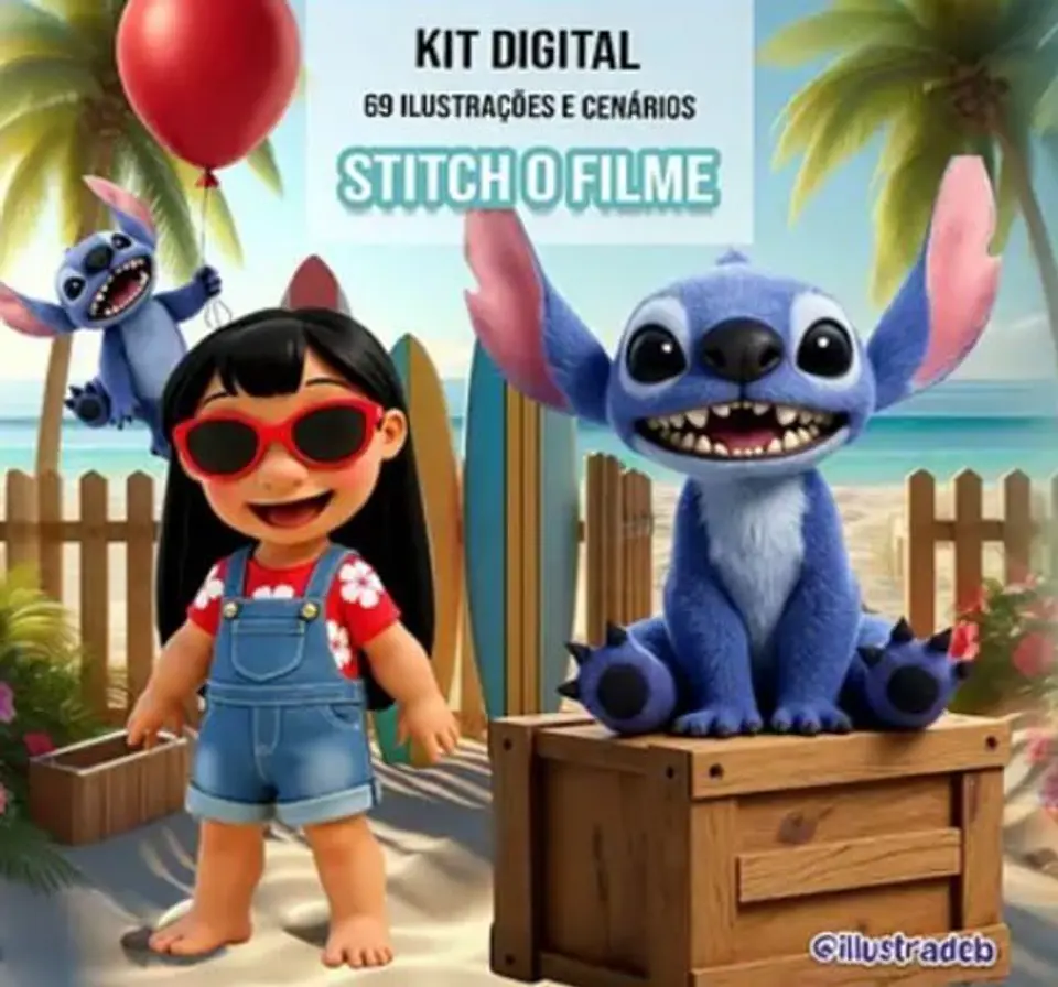 Kit Digital - Stitch O FILME 1