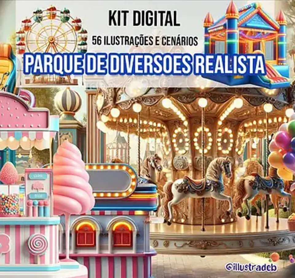 Kit Digital - Parque de Diversões Realista 1