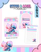 Kit Digital Encadernação - Stitch e Angel Love 2026 - Thumbnail 4