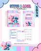 Kit Digital Encadernação - Stitch e Angel Love 2026 - Thumbnail 6