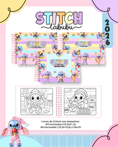 Arquivo Digital Box Stitch Labubu 2026