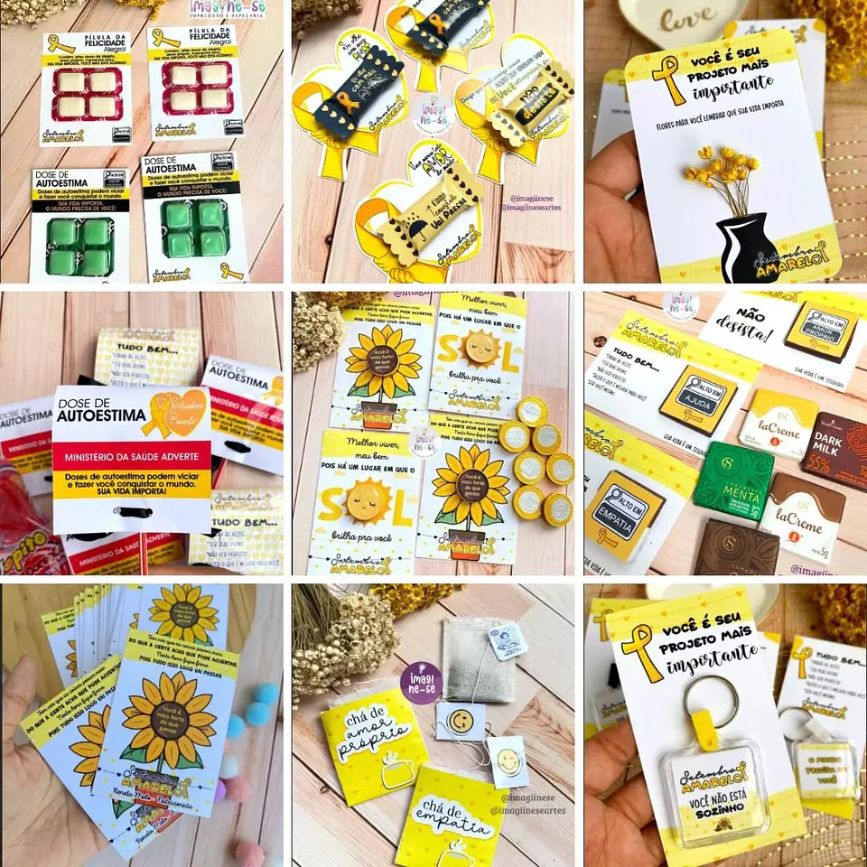 Arquivo de Corte Combo Mimos Setembro Amarelo 1