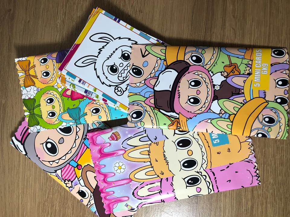 Arquivo de Corte Arte Figurinha Labubu 4