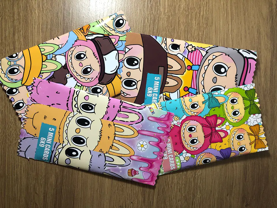 Arquivo de Corte Arte Figurinha Labubu 5