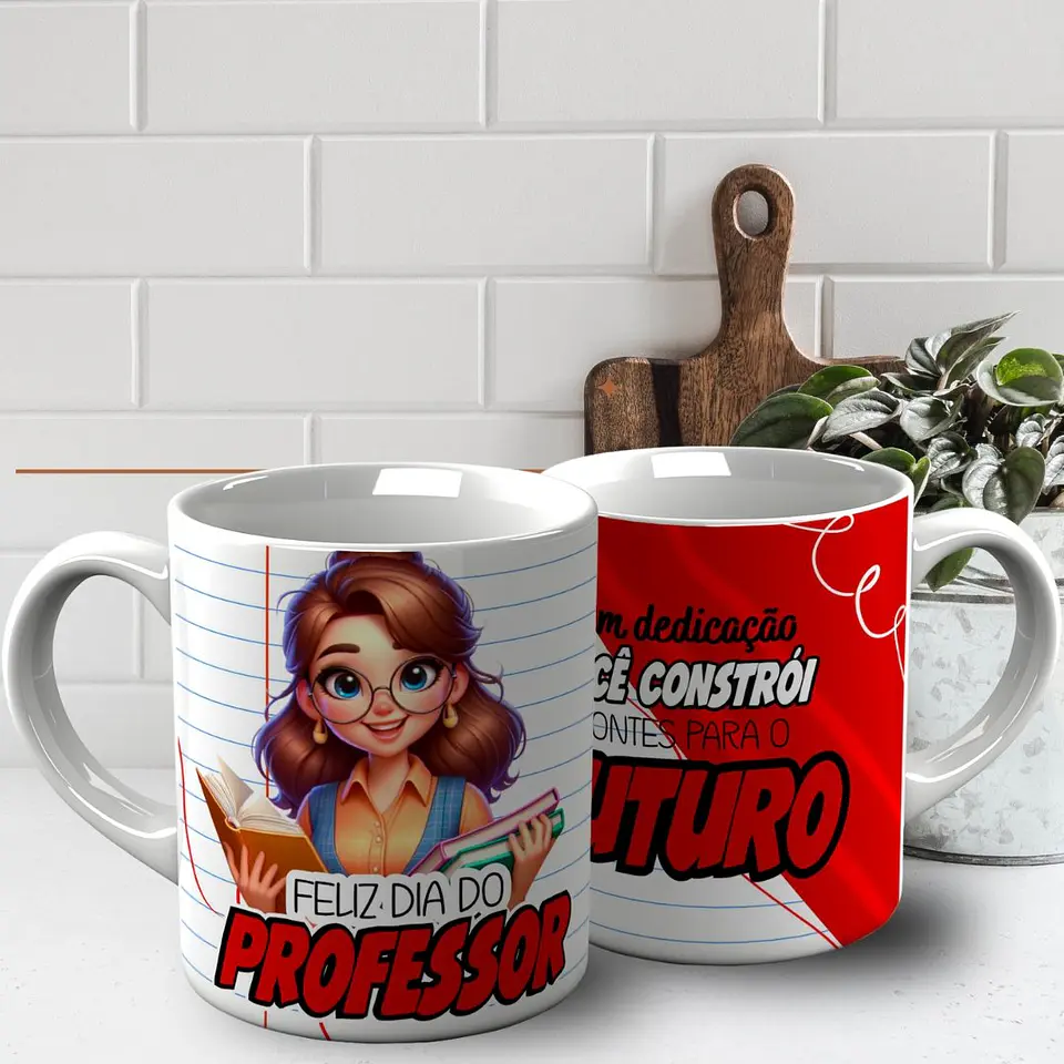 Arquivo Digital Arte para Canecas Dia dos Professores 6