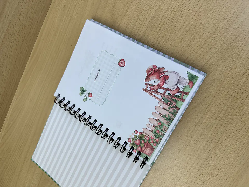 Arquivo Digital Combo Encadernação Doce Morango 11