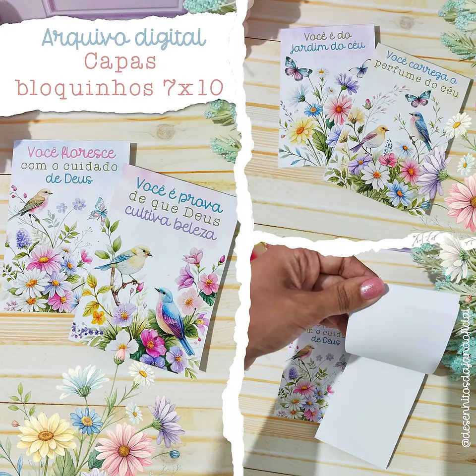 Arquivo Digital Capas Bloquinho 7x10 1