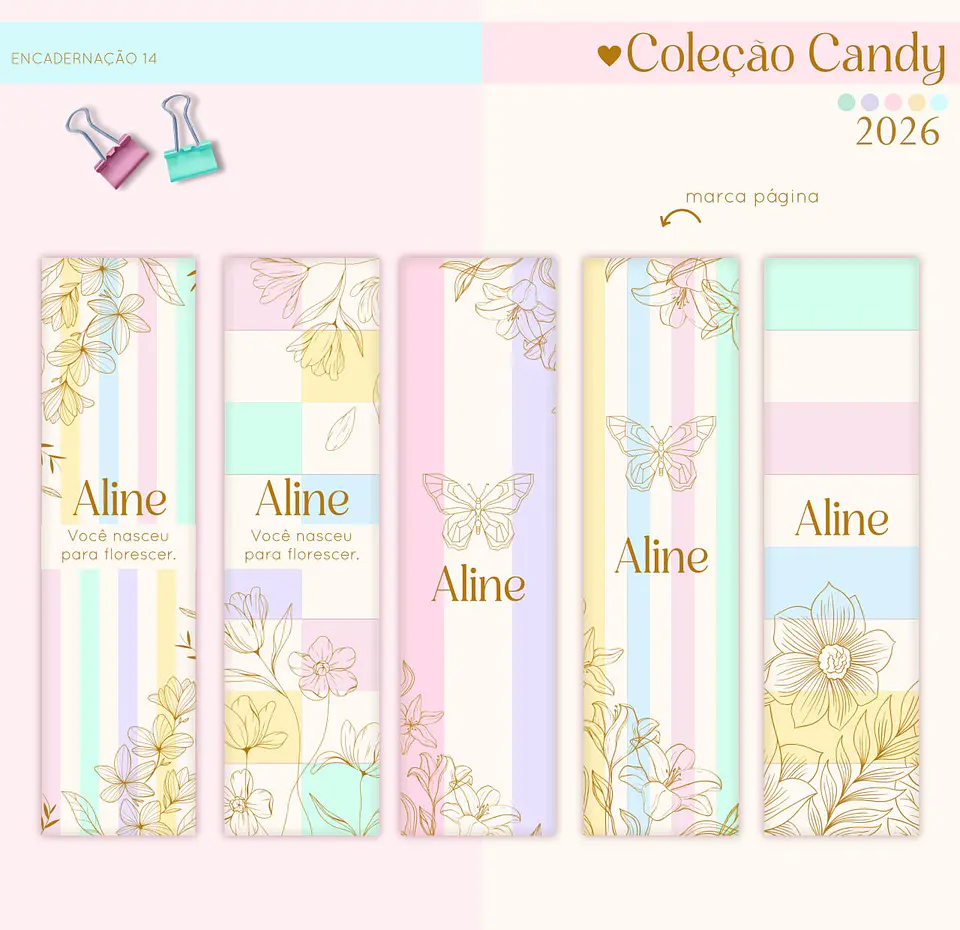 Arquivo Digital Coleção Agenda A5 Candy 2026 9
