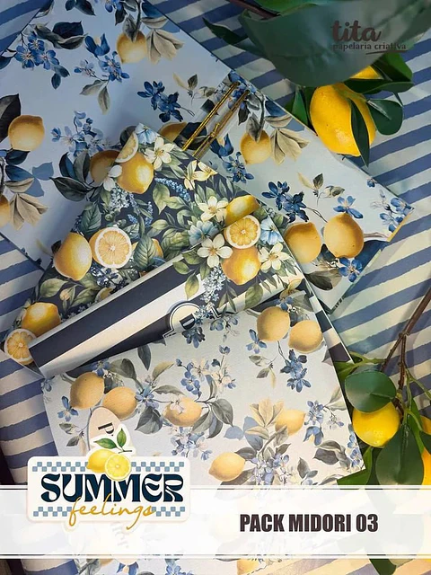 Arquivo Digital Combo Summer Feelings Midoris 1, 2 e 3 + Video Aula