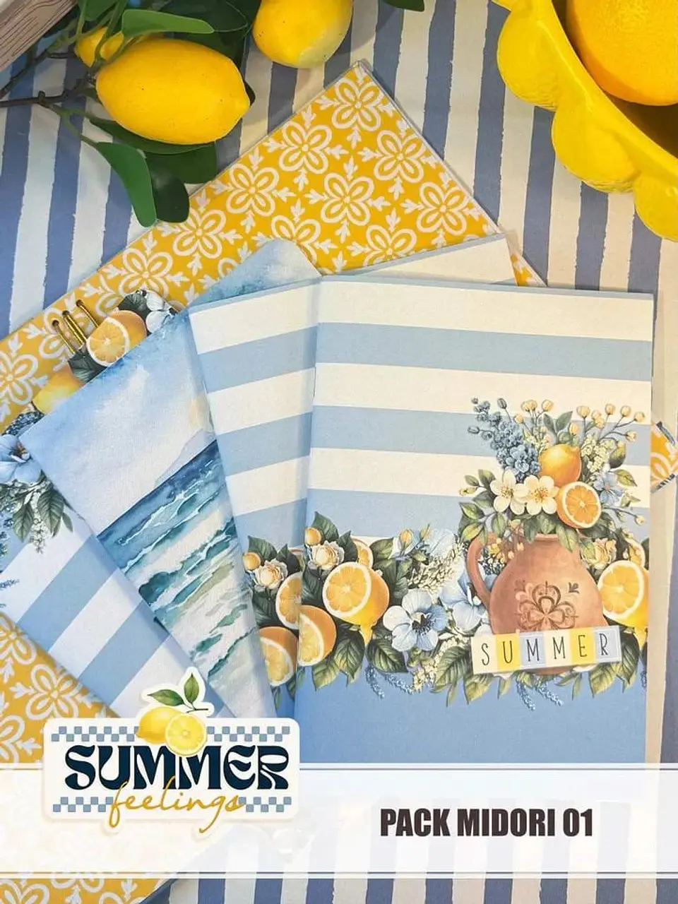Arquivo Digital Combo Summer Feelings Midoris 1, 2 e 3 + Video Aula 4