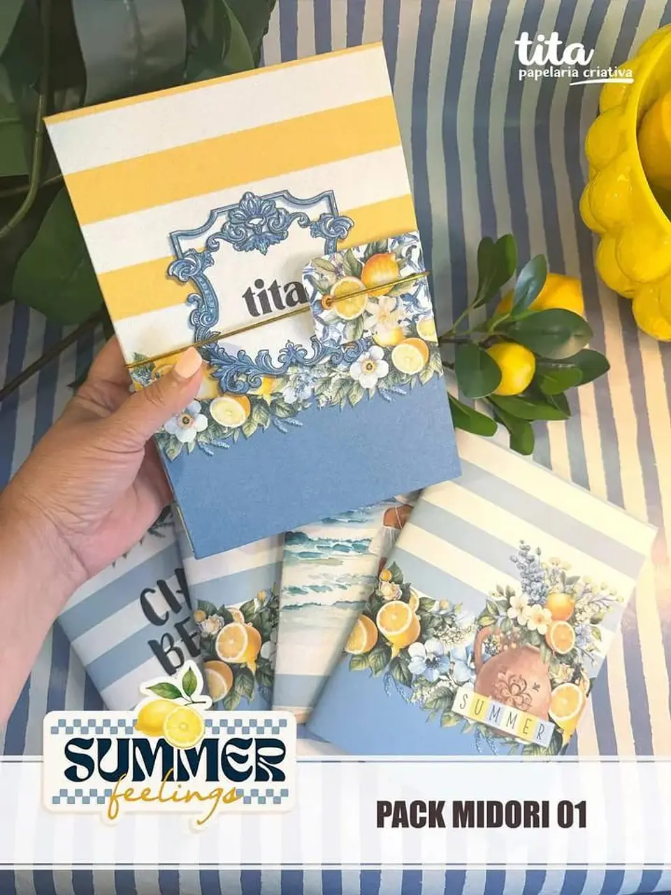 Arquivo Digital Combo Summer Feelings Midoris 1, 2 e 3 + Video Aula 7