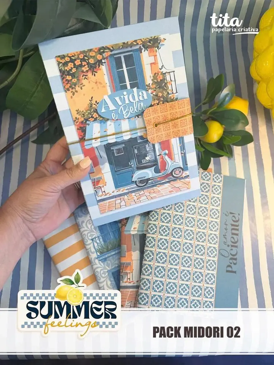 Arquivo Digital Combo Summer Feelings Midoris 1, 2 e 3 + Video Aula 9