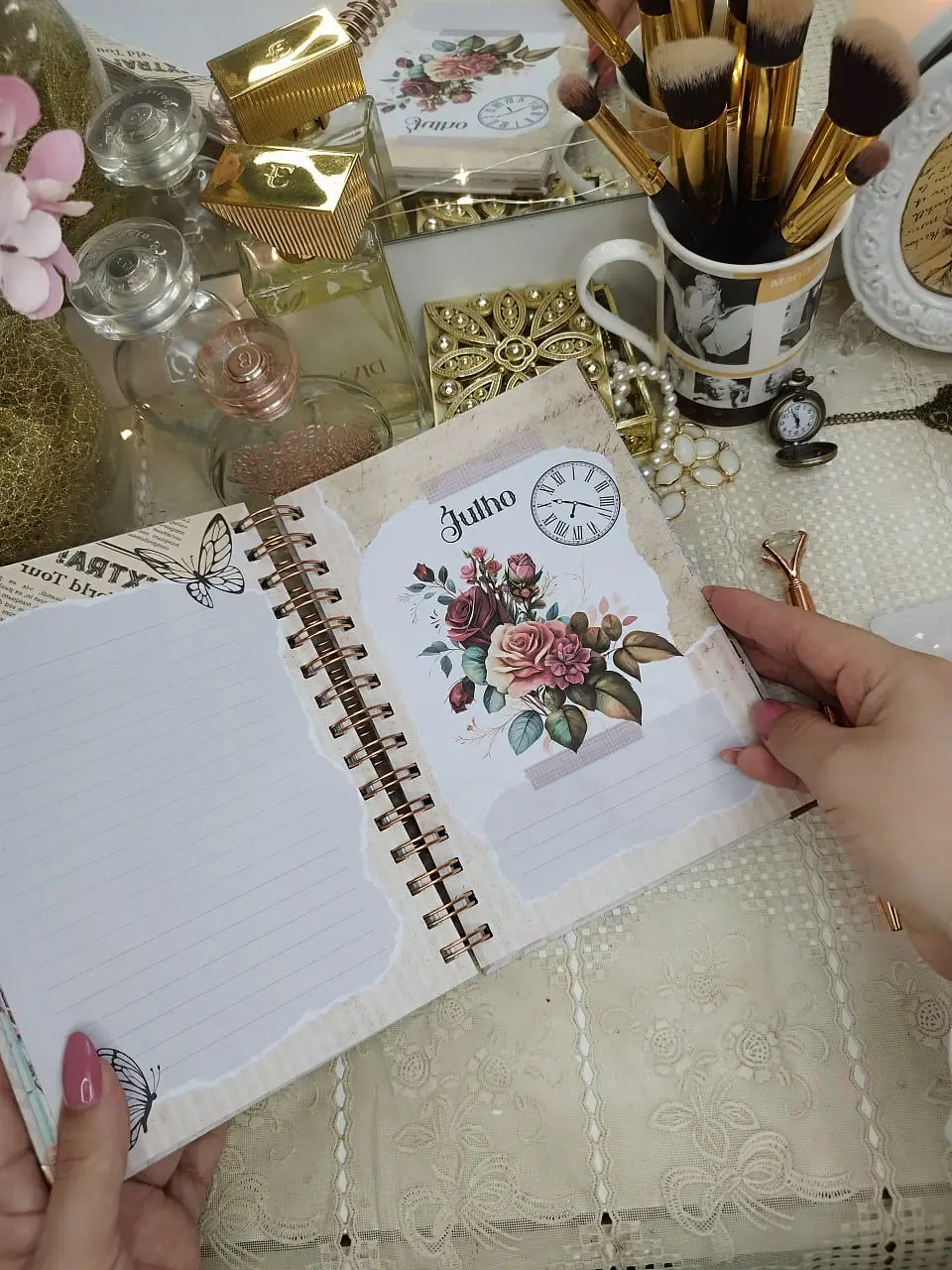 Arquivo Digital Miolo Agenda Vintage Datada 2026 4