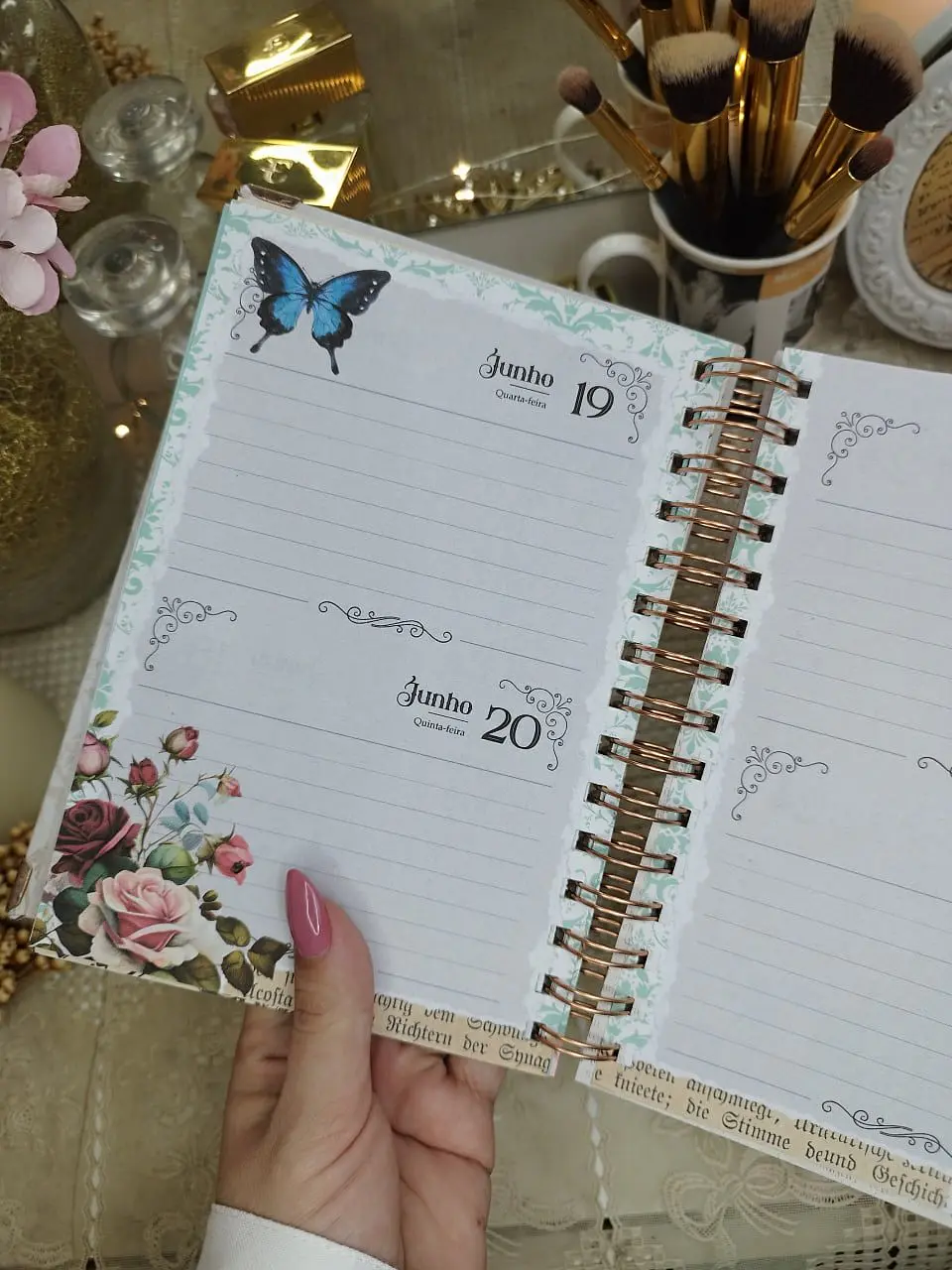 Arquivo Digital Miolo Agenda Vintage Datada 2026 5