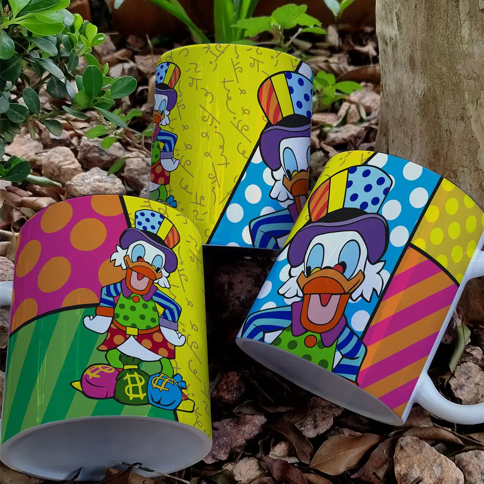 Arquivo Digital Canecas Disney Color 3