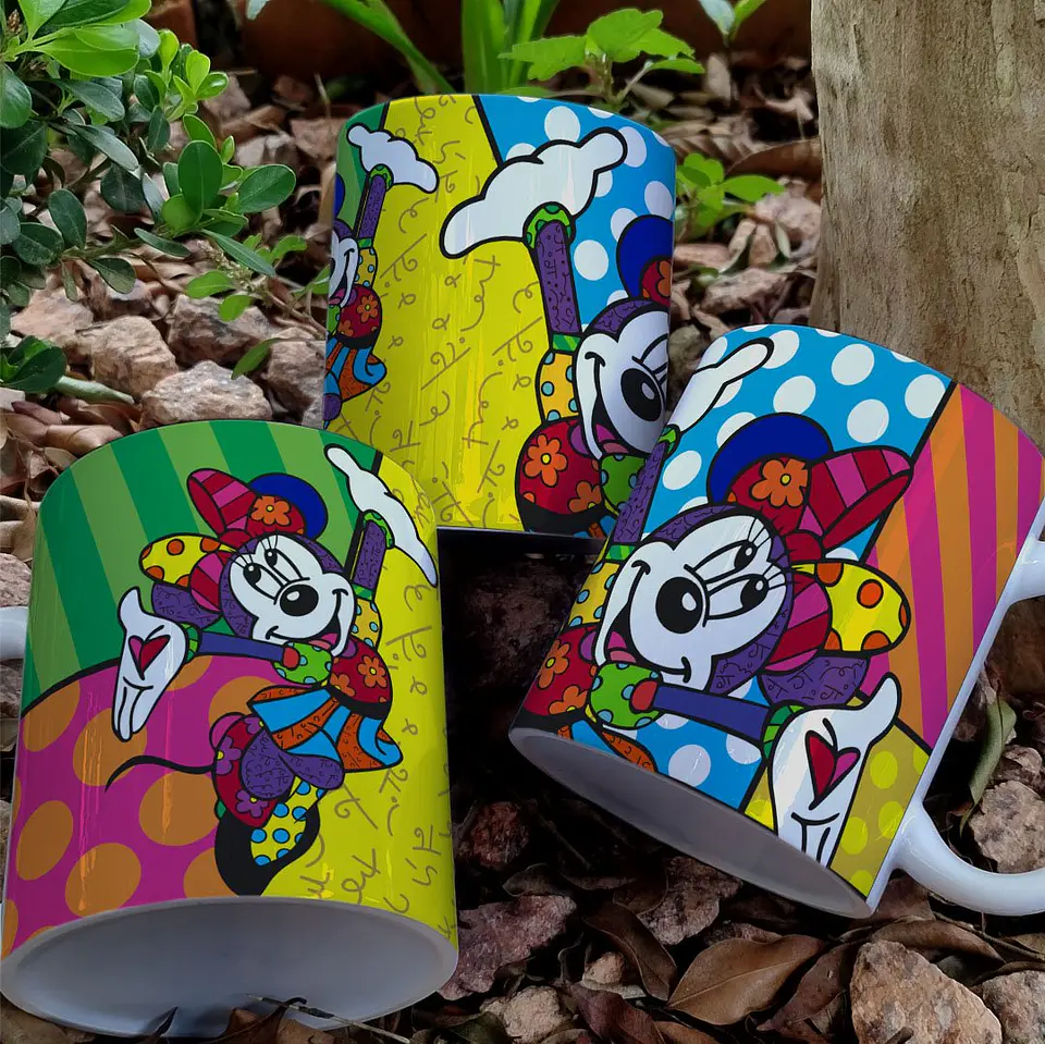 Arquivo Digital Canecas Disney Color 4
