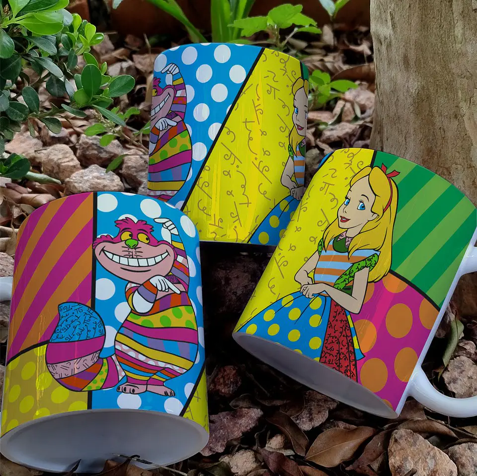 Arquivo Digital Canecas Disney Color 6