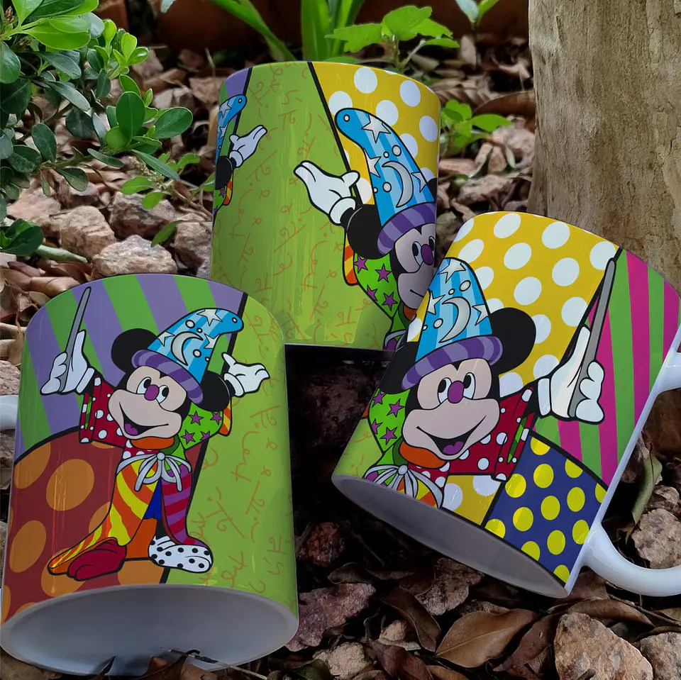 Arquivo Digital Canecas Disney Color 9