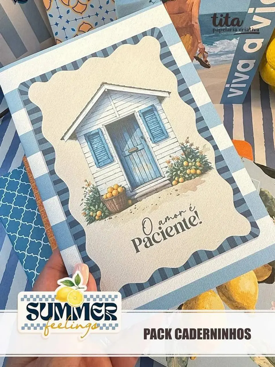 Arquivo Digital Pack Caderninho Summer Feelings 3