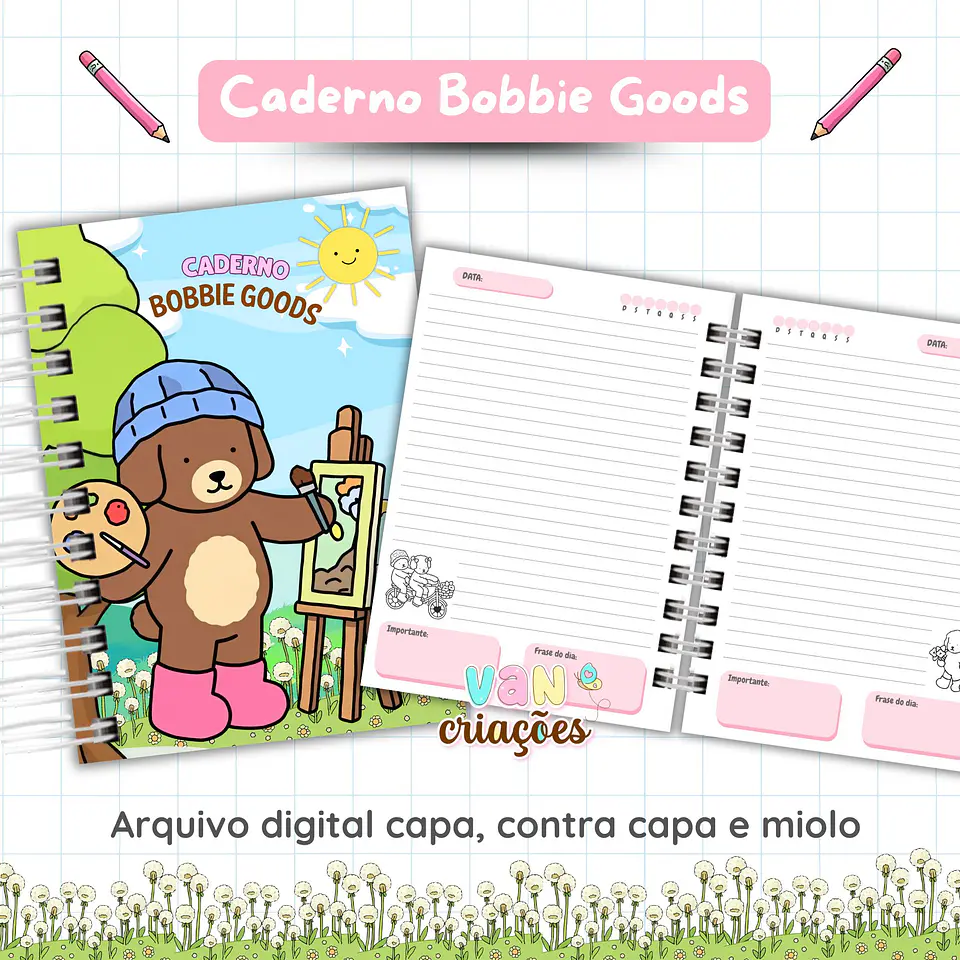 Arquivo Digital Caderno Bobbie Goods 3