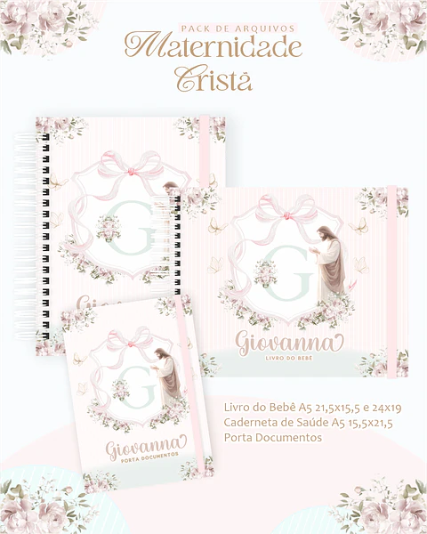 Arquivo Digital Maternidade Cristã Monograma Jesus
