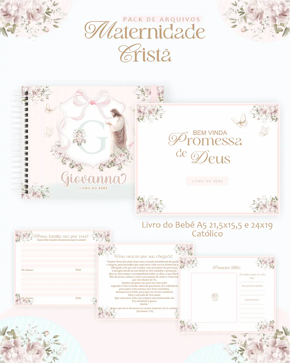 Arquivo Digital Maternidade Cristã Monograma Jesus 2