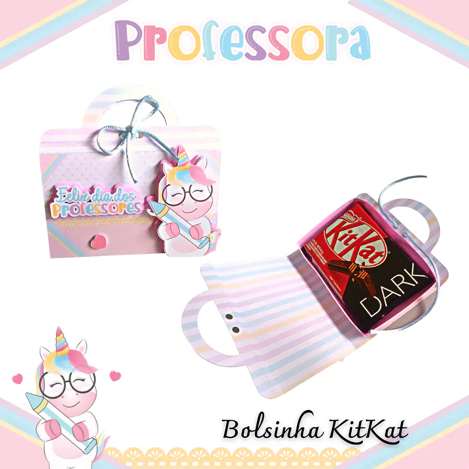 Arquivo de Corte Kit Dia dos Professores Unicornio 10