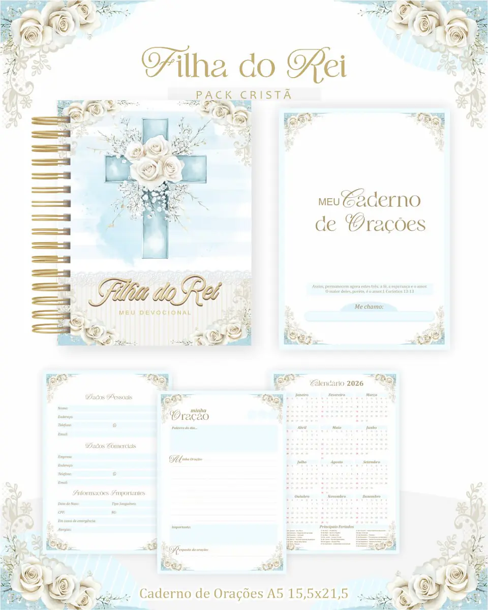 Arquivo Digital Pack Cristã Filha do Rei 2